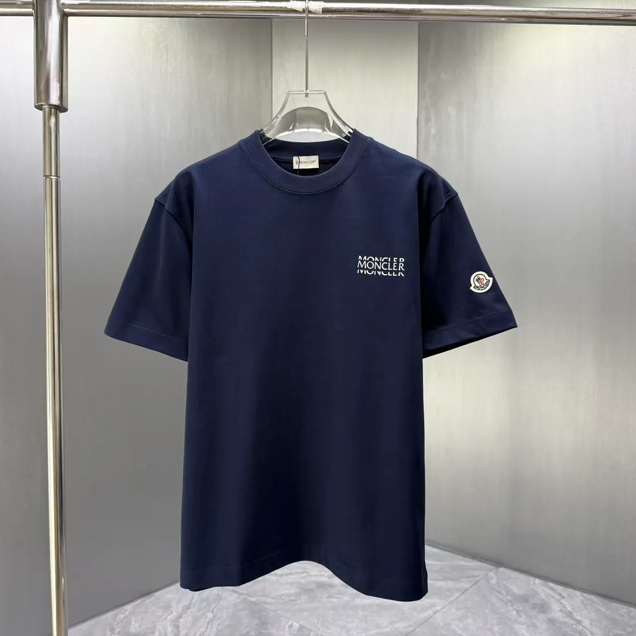 MONCL* * 2026 New Arrival T logo ：Black White Dark Blue Sizes：S M L XL XXL